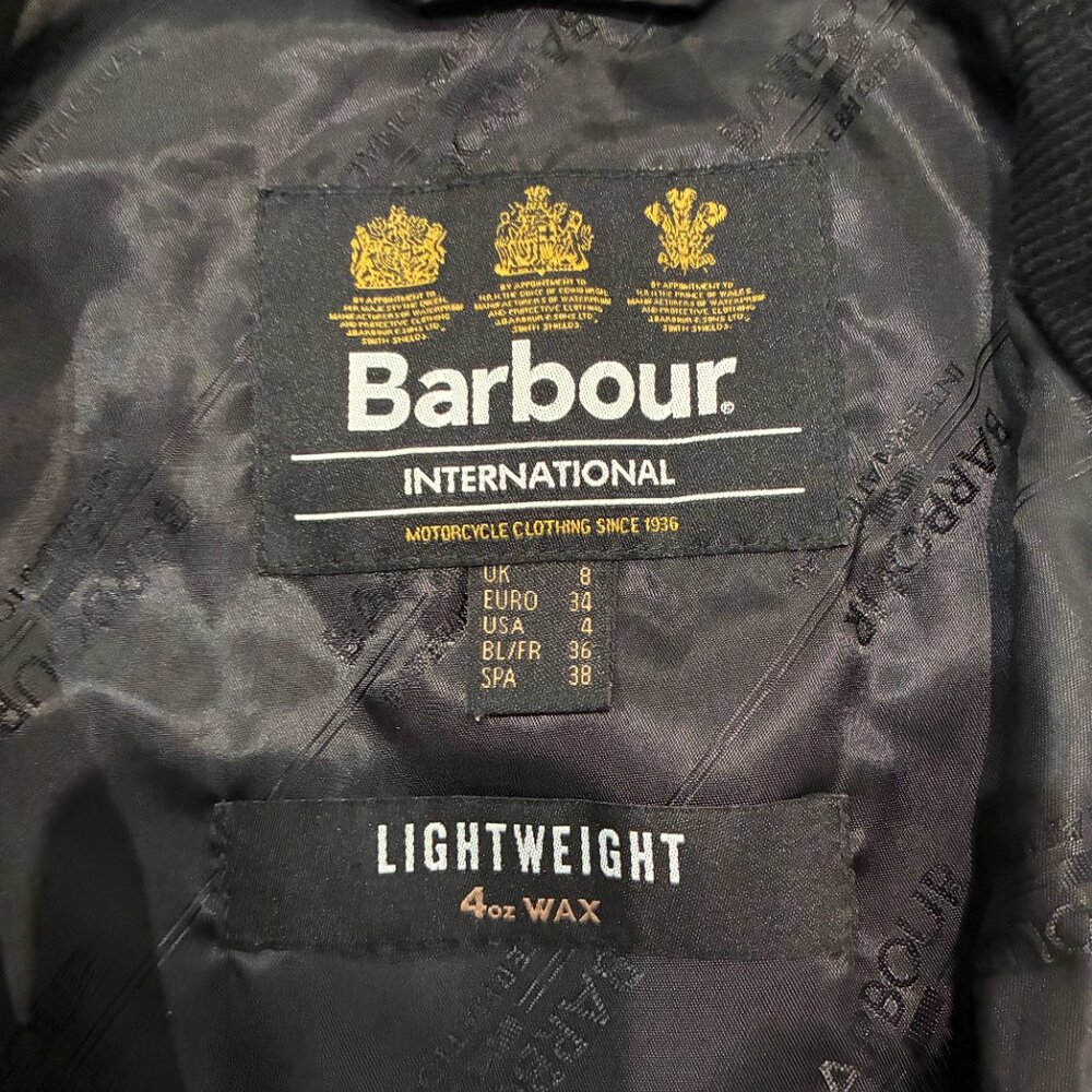 Green Wax Barbour Jacket - Picture 2 of 3